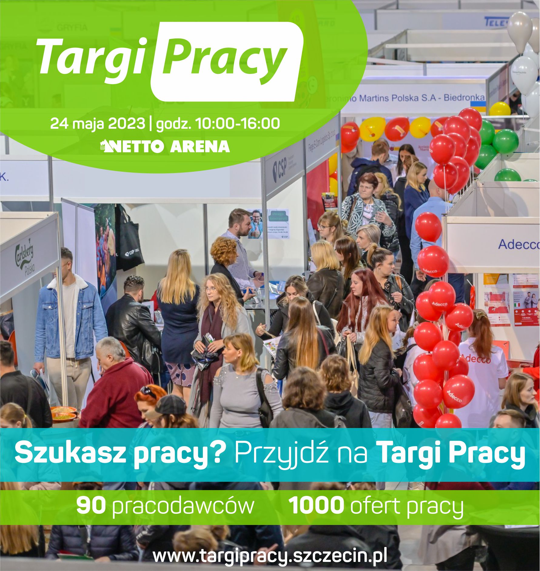 Plakat Targi Pracy 24.05.2023