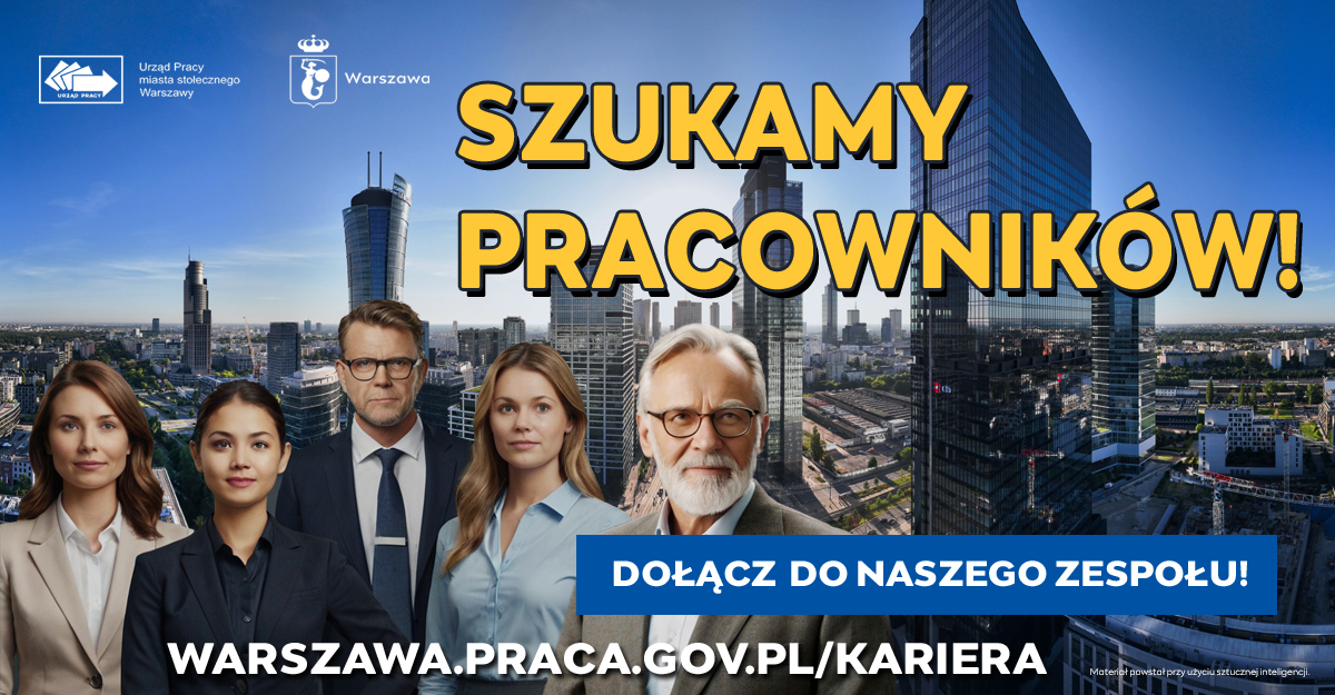 Zdjęcie artykułu Jest praca w Urzędzie Pracy! Dołącz do nas!