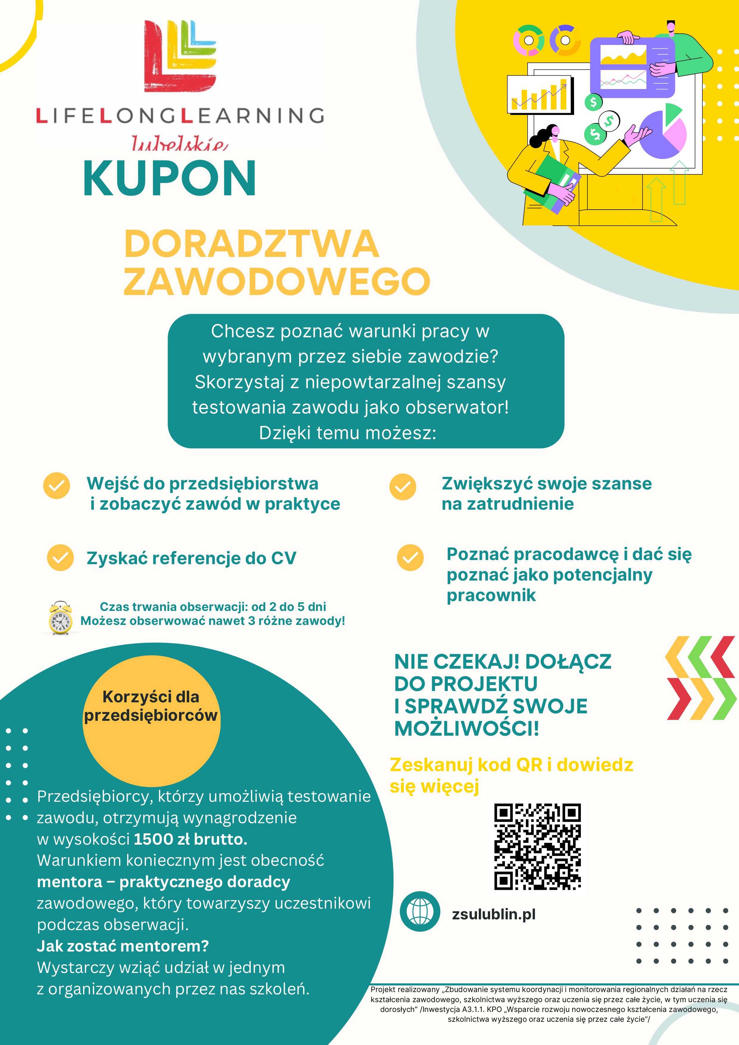 ulotka kupon doradztwa zawodowego