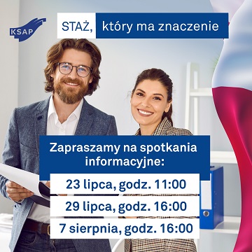 Zdjęcie artykułu Staż, który ma znaczenie – rekrutacja do KSAP trwa